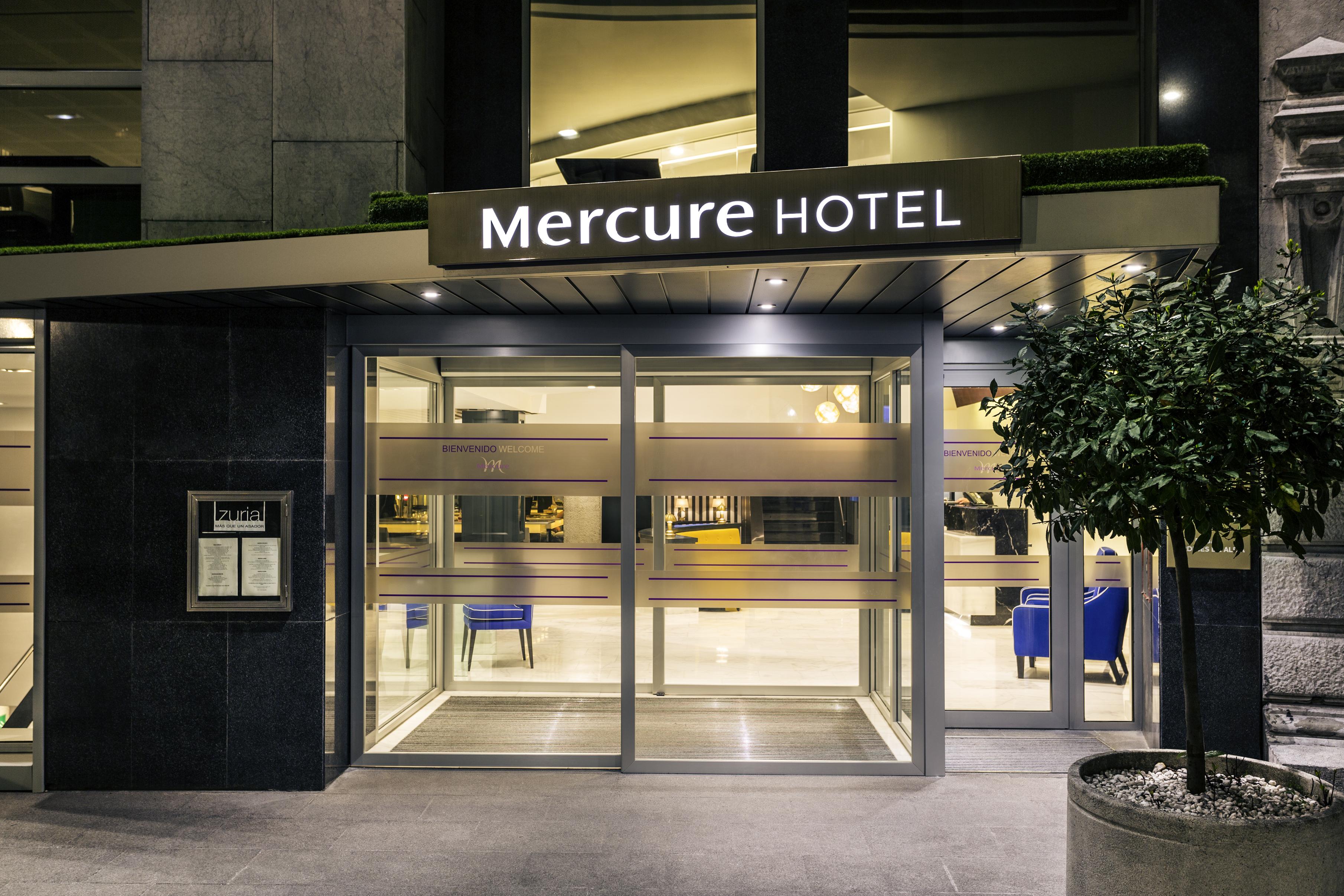 Hotel Mercure Jardines De Albia Bilbao Exteriör bild